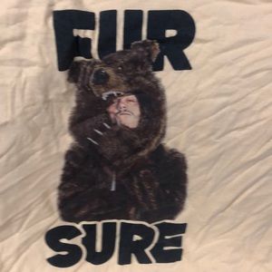 Men’s workaholics tee shirt xl